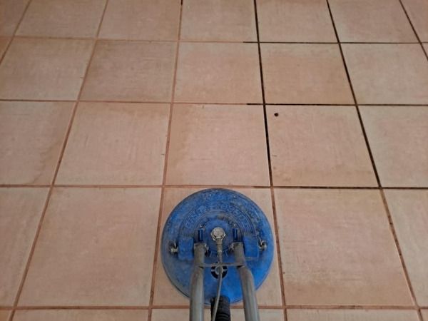 Tile Grout Cleaning Results St George UT